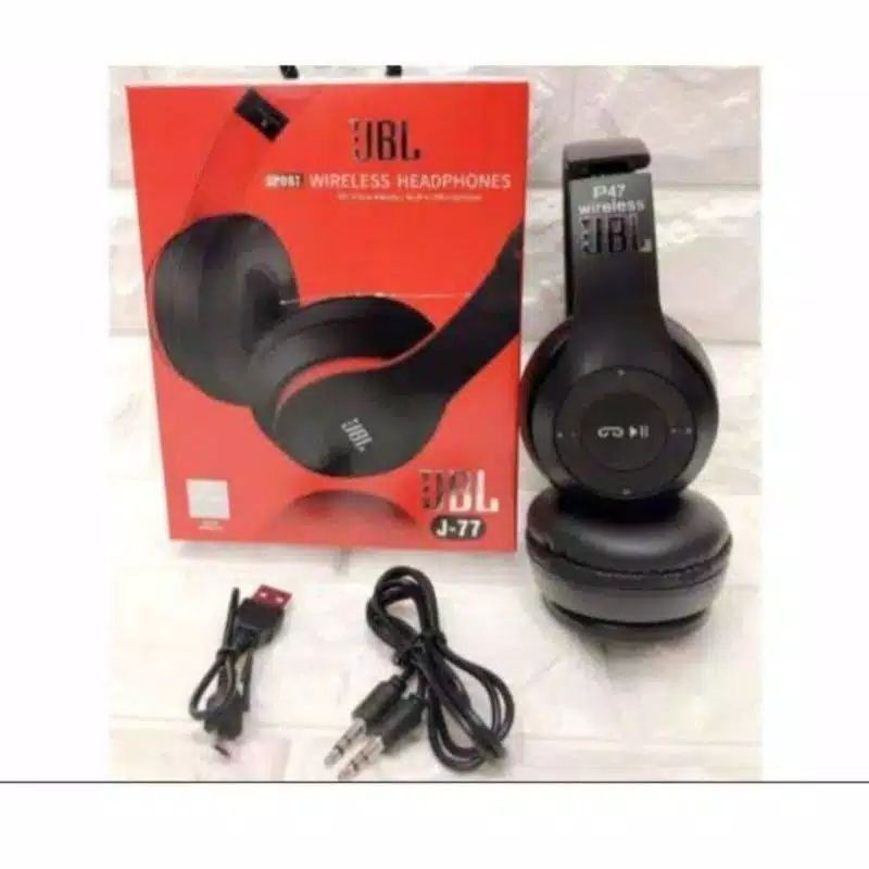 HEADSET BANDO JBL J77 BLUETOOTH WIRELESS - HANDSFREE EARPhone