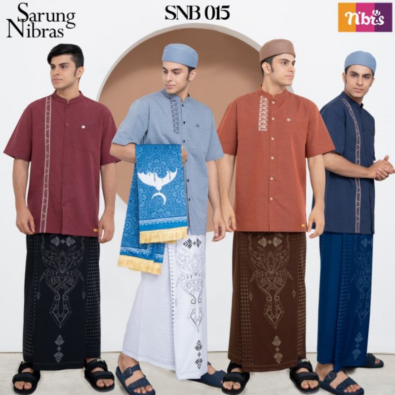 SARUNG NIBRAS SNB 015 SARUNG NIBRAS TERBARU SNB 015 ORIGINAL