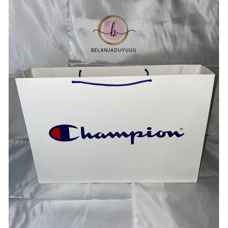 Paper Bag Champion ( Ready Stock jakarta )