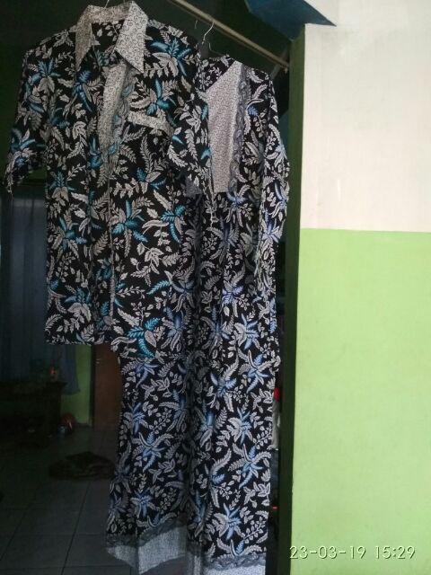Couple Batik Asmara Linggar Srg 7 By Suryandhanu 4666784743886 Couple L - Fit X. Gamis Batik Rempel