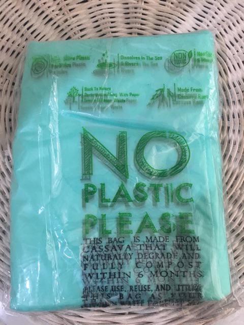 Trashbag Kantong Sampah Organik Plastik Singkong Size 44x60