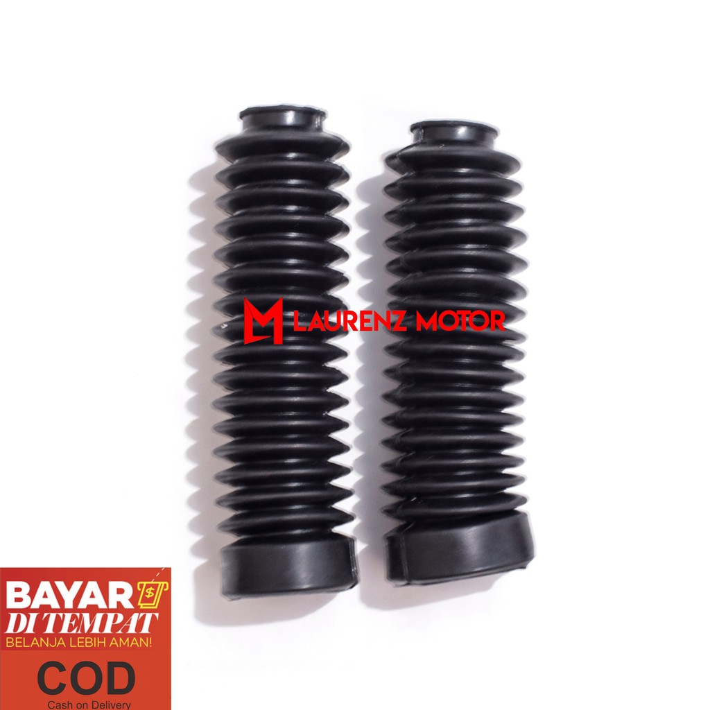 Karet Shock Depan Universal Semua Motor - Cover Shock Depan Motor Beat Vario kLX Ninja Rx King Mega-2
