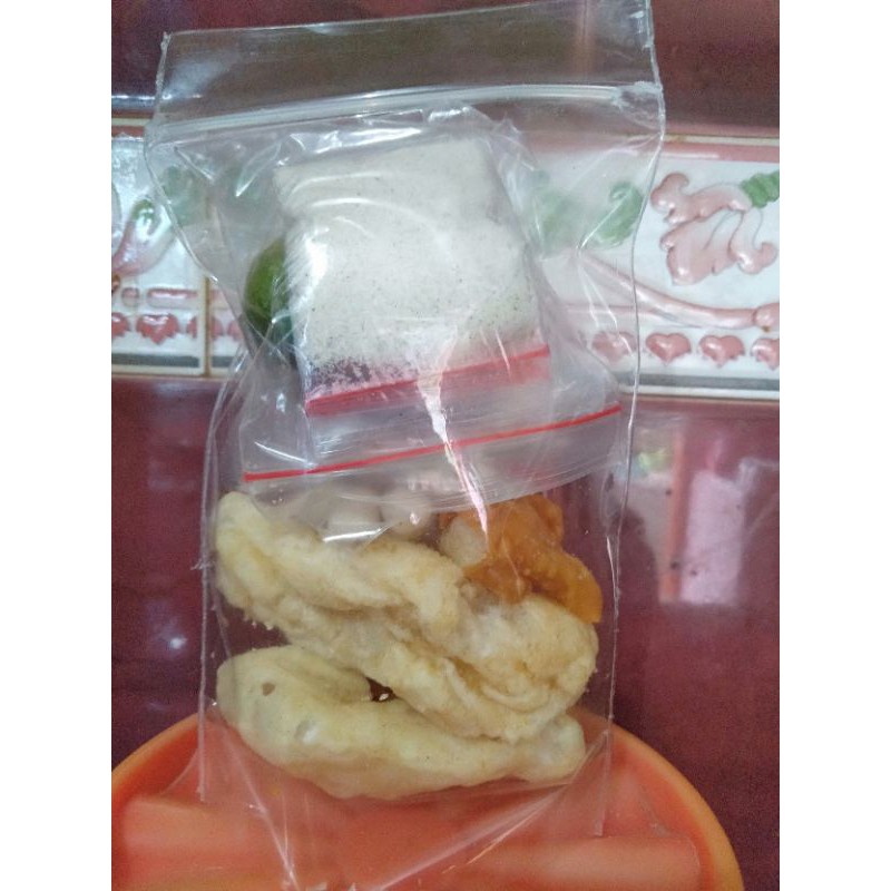 Baso Aci, Seblak, Cuanki Instan (pouch kecil)