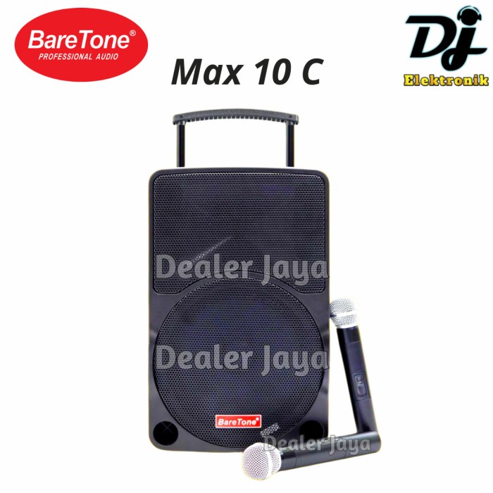 Speaker Portable Baretone MAX 10C / 10 C - 10 inch