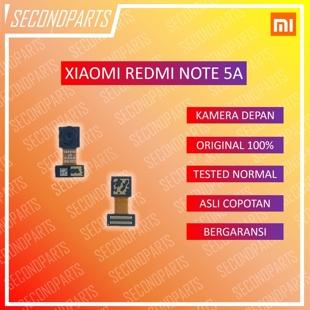 KAMERA DEPAN FRONT CAMERA XIAOMI REDMI NOTE 5A ORIGINAL COPOTAN