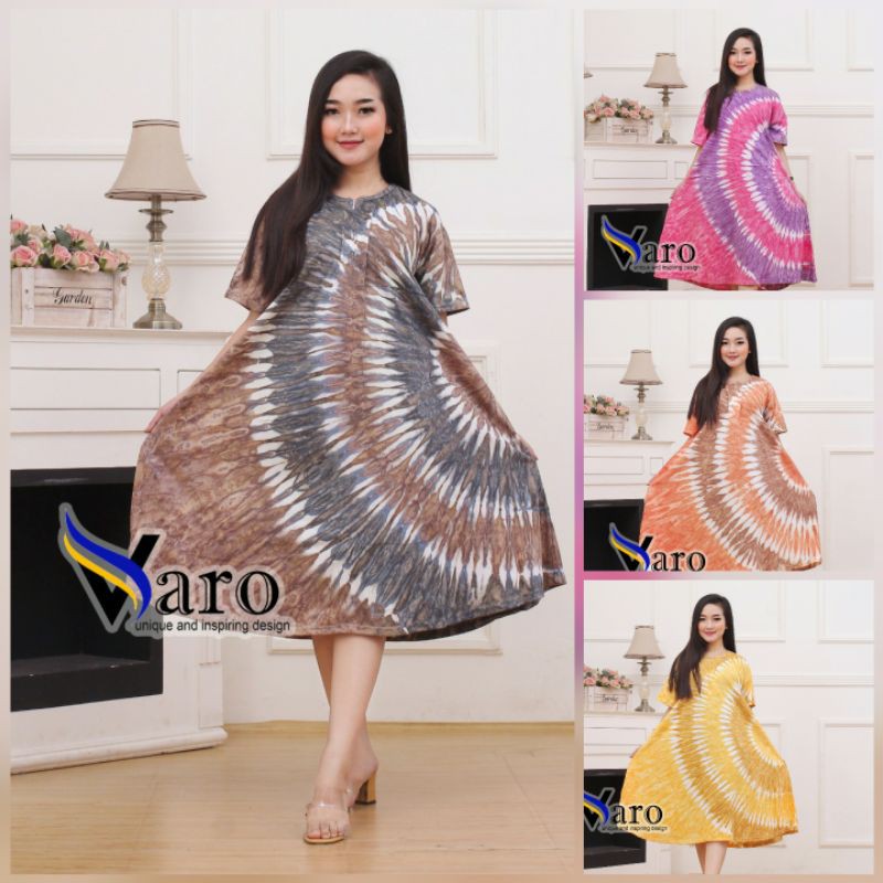 DASTER KAOS BATIK ABIK SIZE JUMBO BUSUI PAYUNG TIEDYE MURAH ASLI PRODUSEN