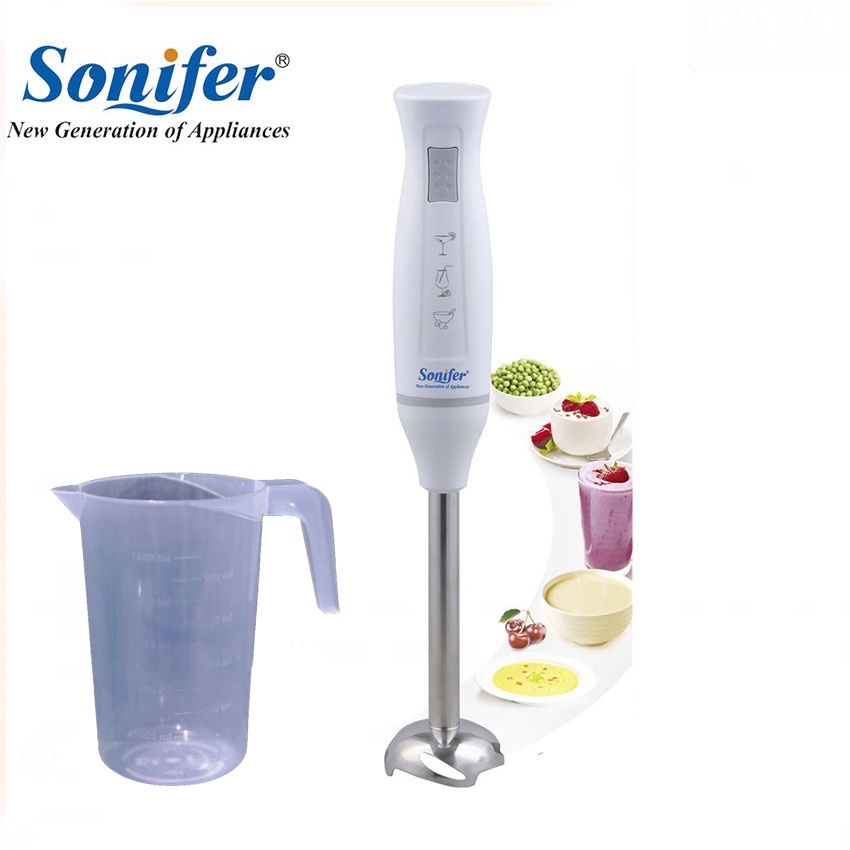 HAND BLENDER DENGAN GELAS UKUR / BLENDER TANGAN / SONIFER BLENDER MULTIFUNGSI