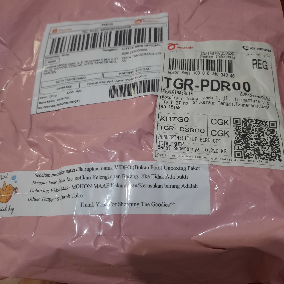 Kain Lap Tangan Gantung Karakter Rabbit | Handuk Lap Tangan | Hand Towel