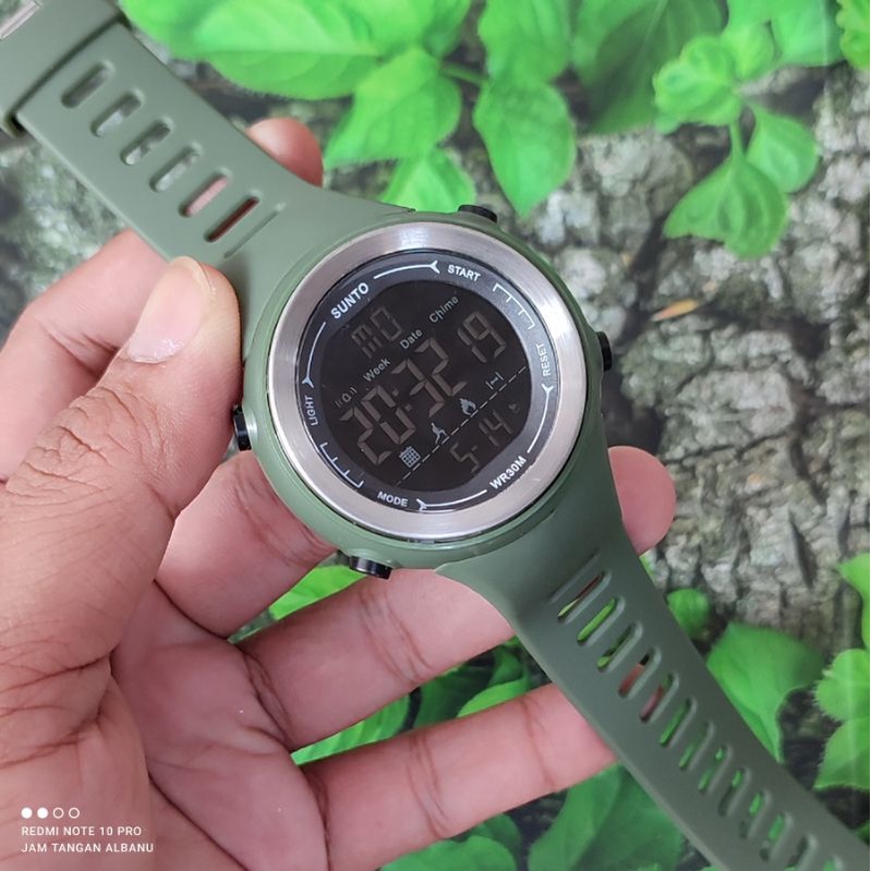 JAM TANGAN DIGITAL SUNTO WATERPROOF / JAM TANGAN TAHAN AIR SUNTO