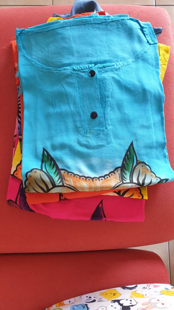 Gamis Batik (cod) Manggar Gamis Batik Pesta Model Terbaru