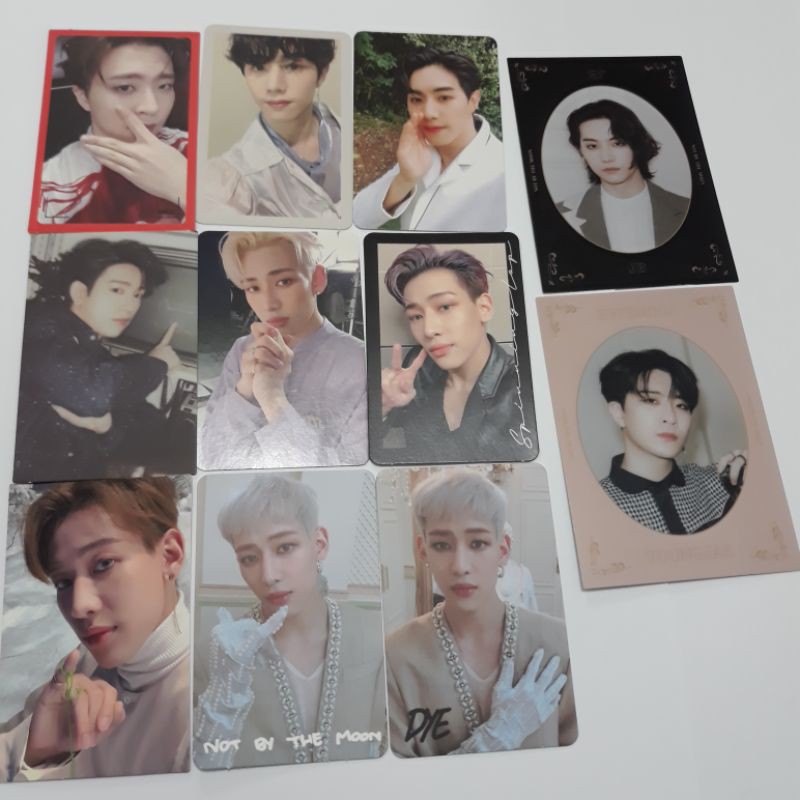 PHOTOCARD GOT7 JINYOUNG MARK BAMBAM YOUNGJAE DYE NTBM YCMN EOY SPINNING TOP