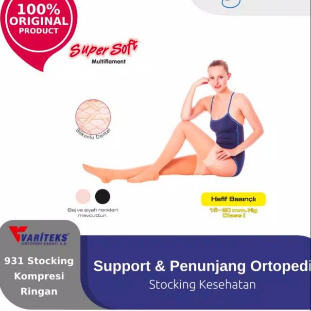 STOCKING VARISES VARITEX 931 Kompresi ringan