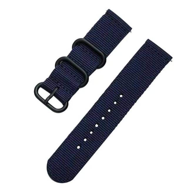 strap watch nato zulu nylon for seiko, smart watch black