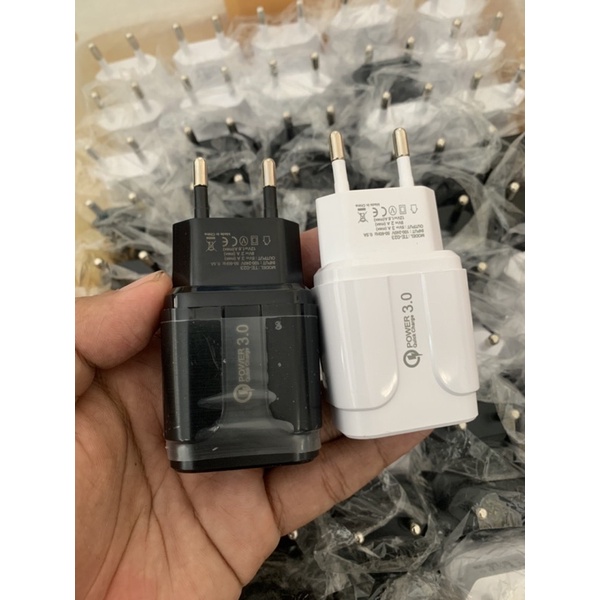 Charger QC 3.0 Fast Charging Trave Quick Charger Samsung xiaomi QC007 ~Fids_Store~