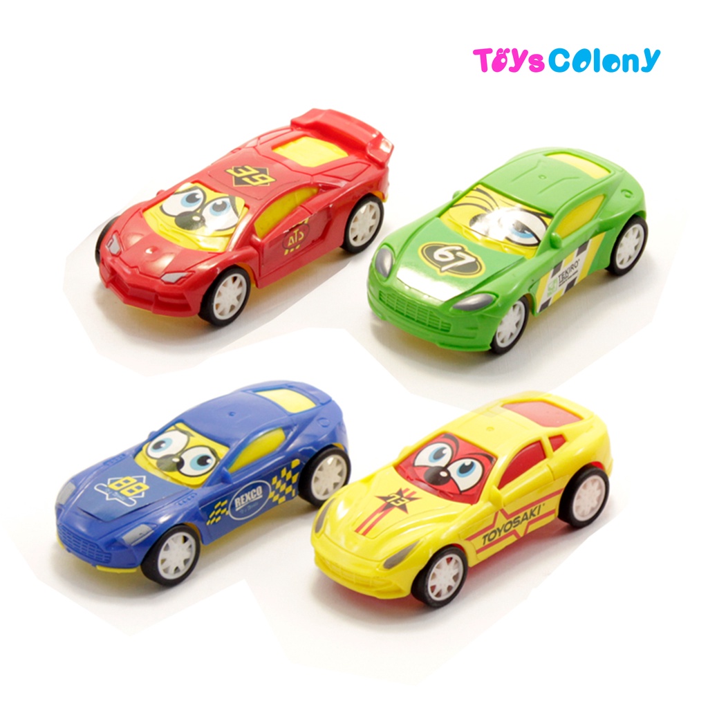 Mobil Mini Cartoon Isi 4PCS RKC02008-2