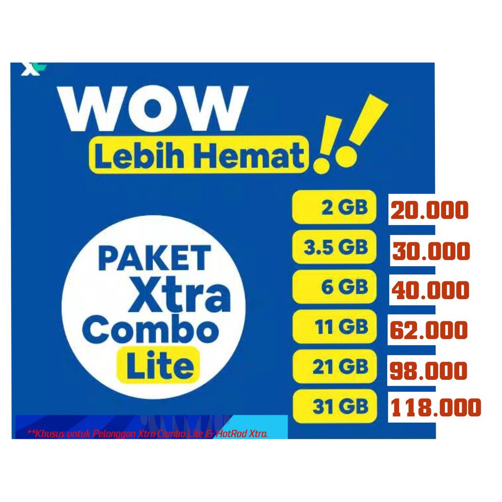 Promo XTRA Combo LITE