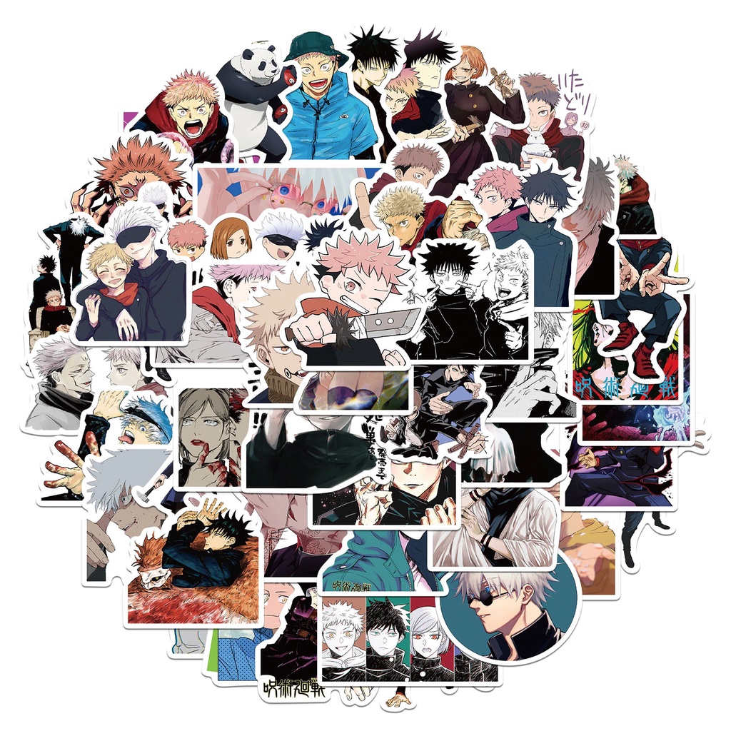 

Jujutsu Kaisen Sticker Pack (50pcs)