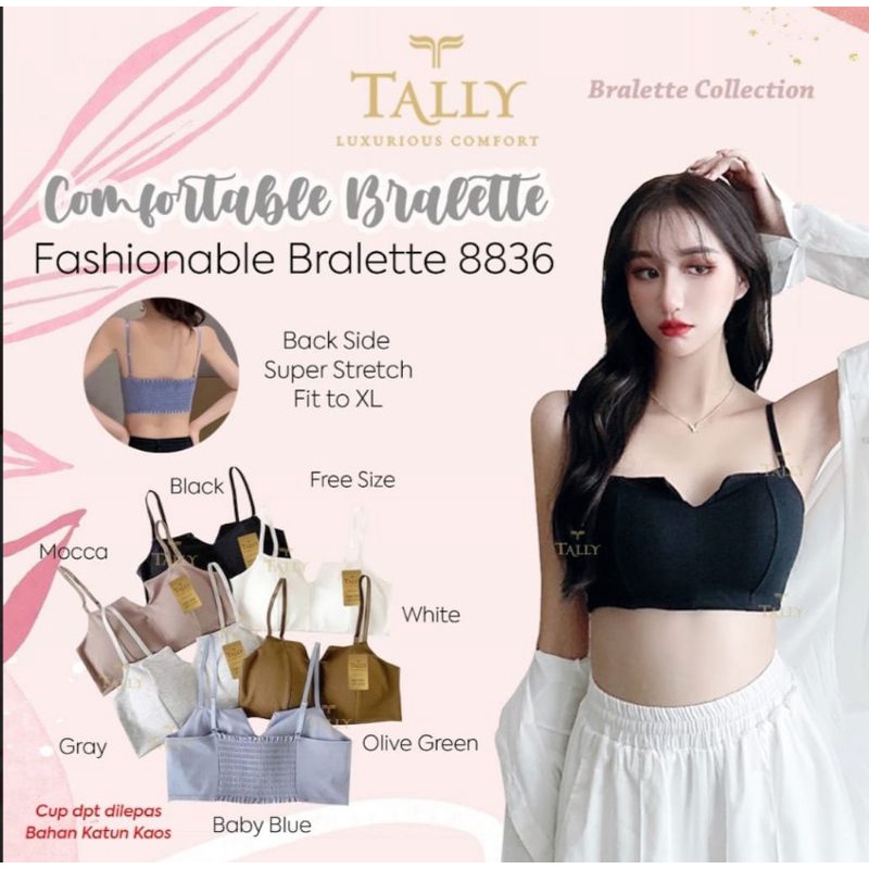 KEMBEN TALLY 8836 FASHIONABLE BRALETTE CUP BUSA - BUNGALILY