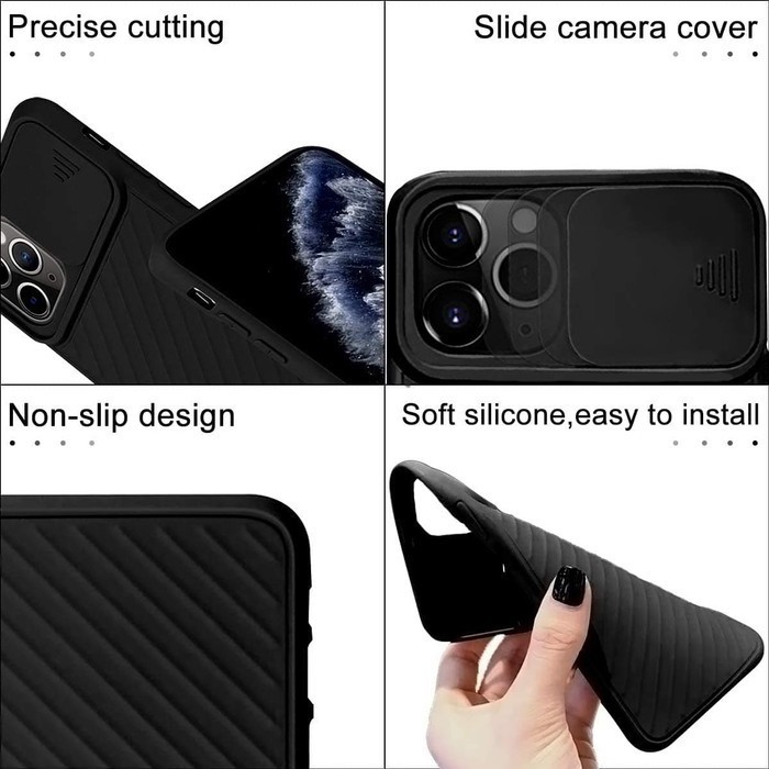 SAMSUNG A03S A02S A12 M12 A21S CASE SLIDE CAMERA SOFTCASE SLIDING KAMERA PROTECT CASE COLOUR