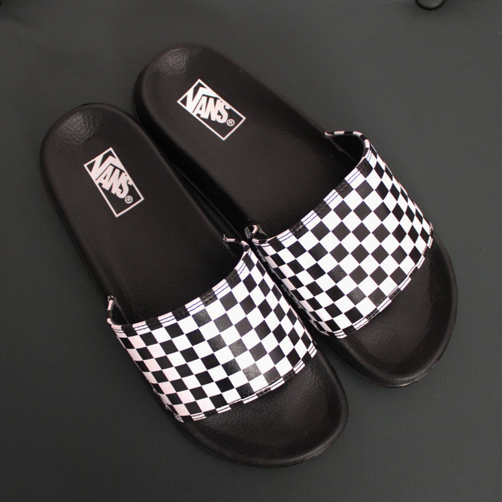 checkerboard sandals two strap