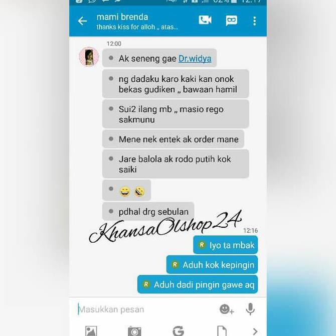 paket hb lotion / body night dr. widya skincare original 100%