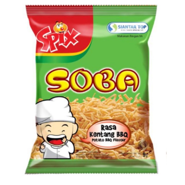 [16 gram x 10] mie spix soba renteng