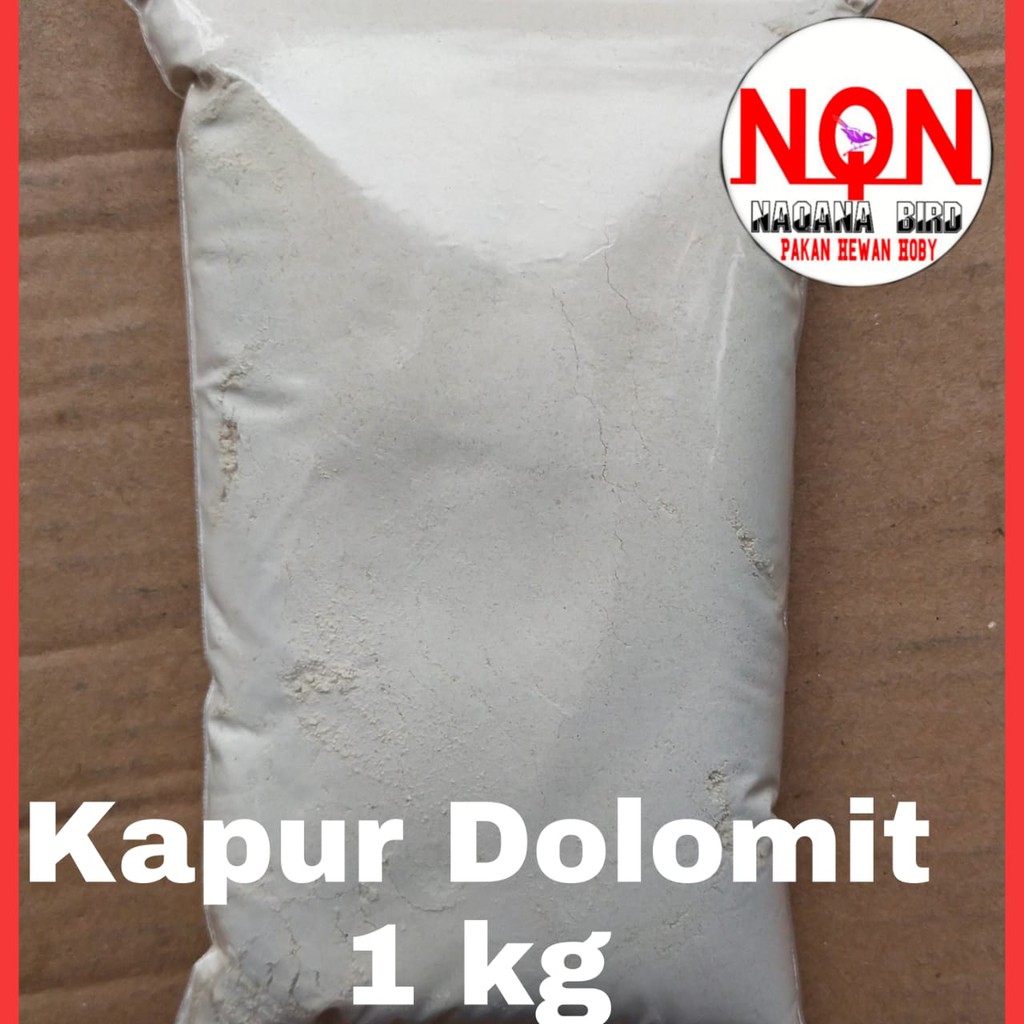 kapur dolomit super untuk pertanian perikanan pertenakan 1kg