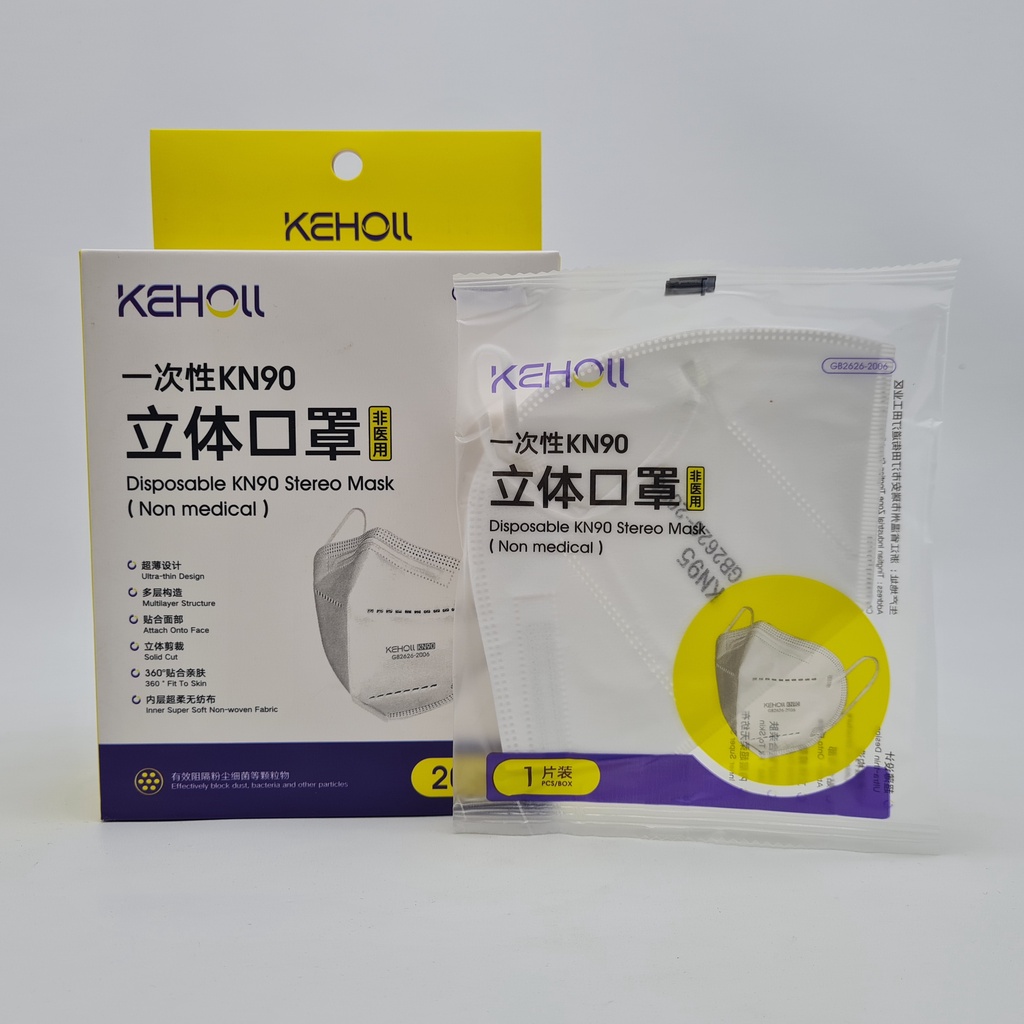 Anekasalim - Masker / Disposable Mask Keholl KN90 / 1 Box 20 PCS