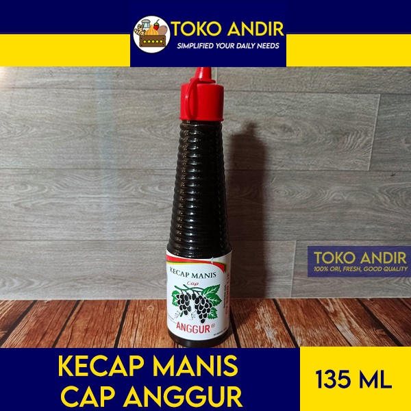 Kecap Manis Anggur Botol 135ml [Termurah]