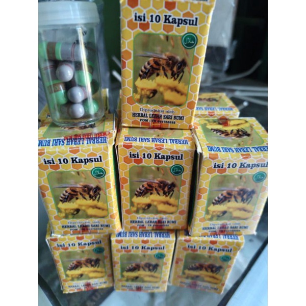 Herbal Lebah Sari Bumi Kemasan Baru Asli Original