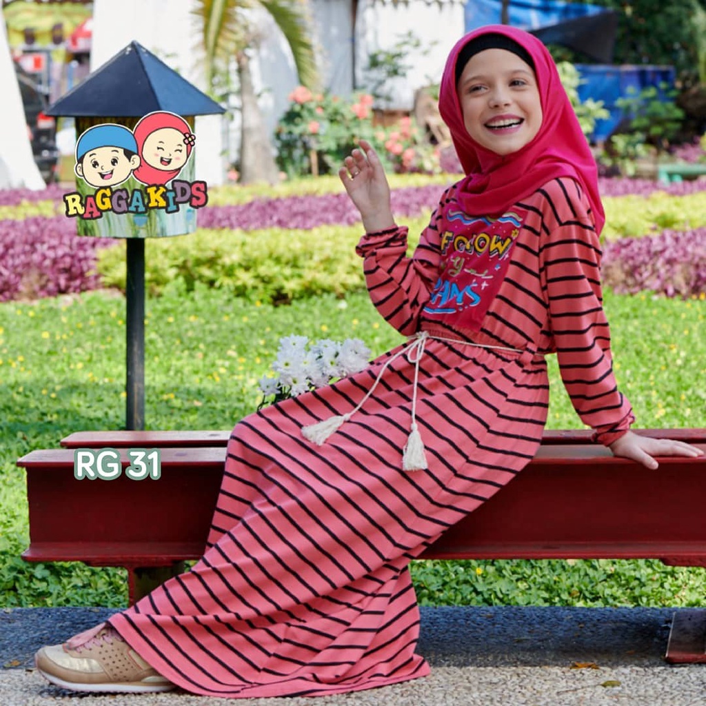 CUCI GUDANG RAGGKIDS ORIGINAL GAMIS FOLLOW YOUR DREAMS ANAK -  REMAJA (1-12 Tahun) HANYA GAMIS