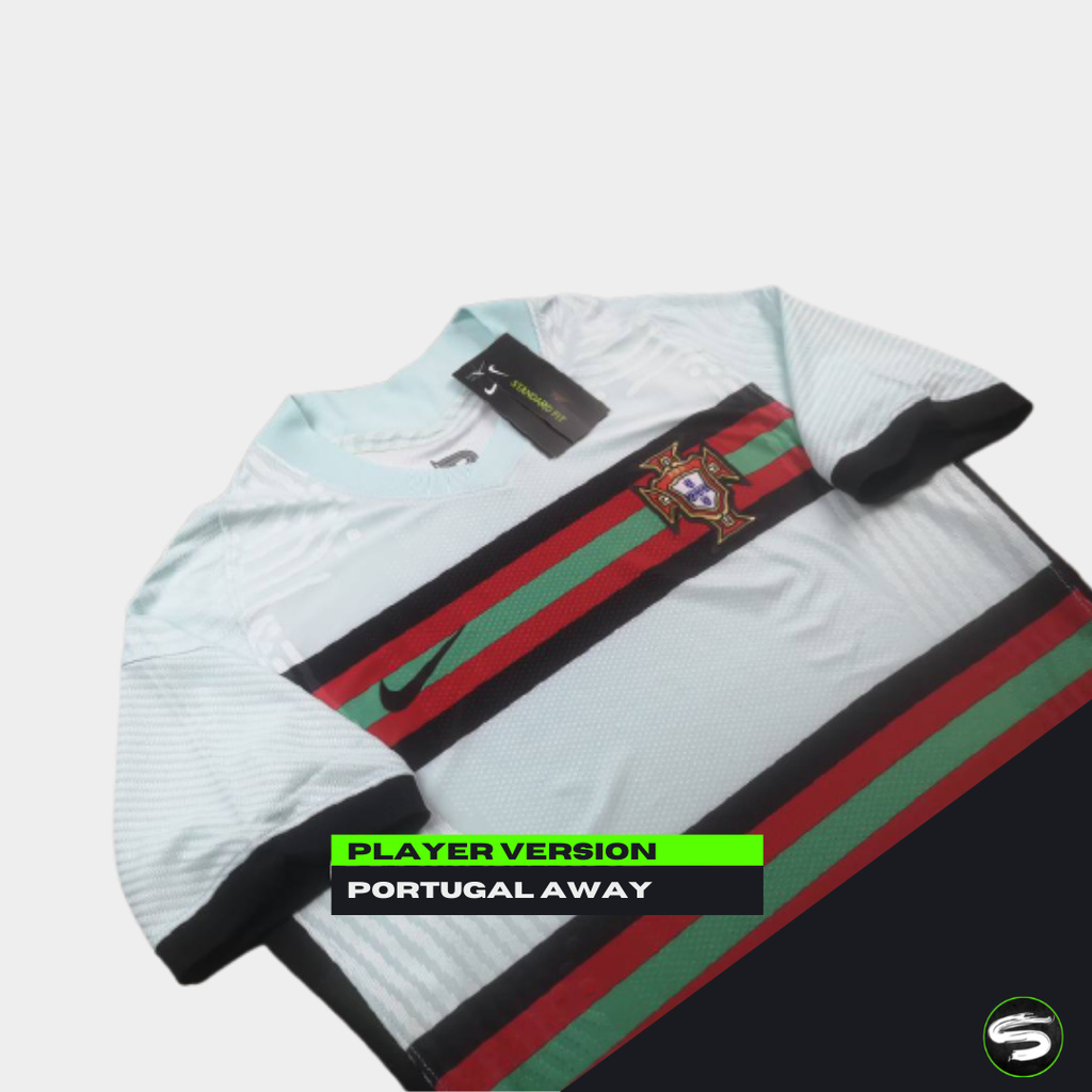 PLAYER ISSUE | PREMIUM JERSEY SEPAK BOLA JERSEY NEGARA PORTUGAL AWAY 2021
