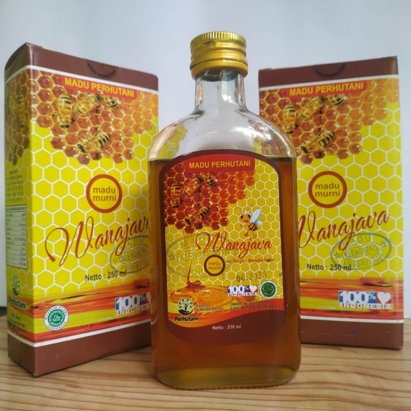 

madu asli wanajava 250 ml
