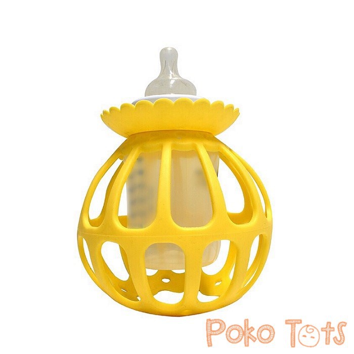 Ange Mamma Ball Baby Bottle Holder and Teether Gigitan Bayi Mainan Gigi Anak