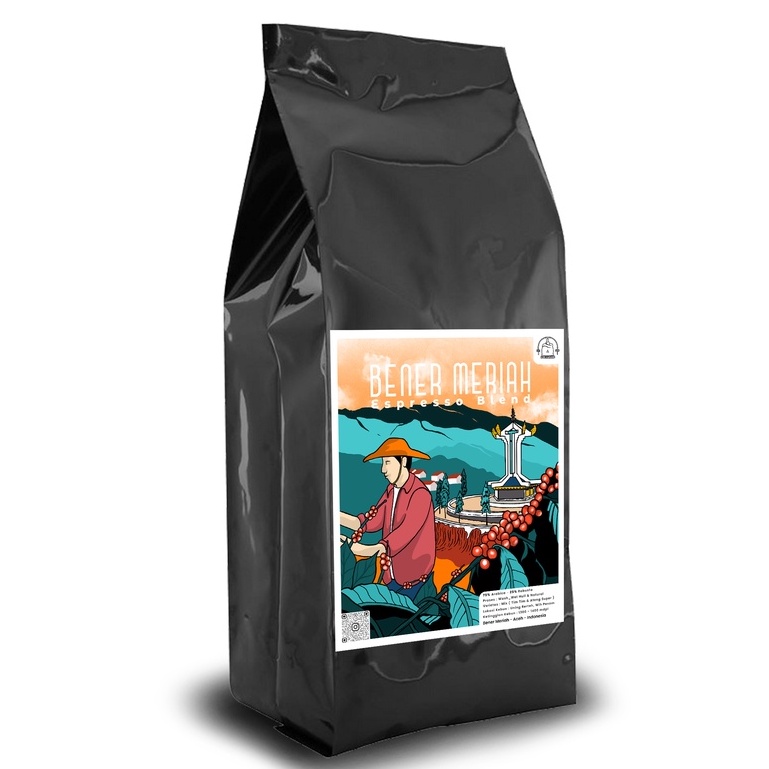 

Kopi Gayo Bener Meriah Espresso Blend 50 Arabika 50 Robusta 1 kg