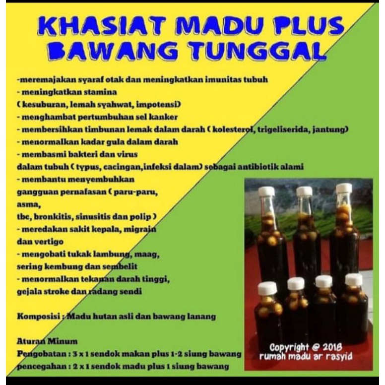 

Madu Bawang Tunggal