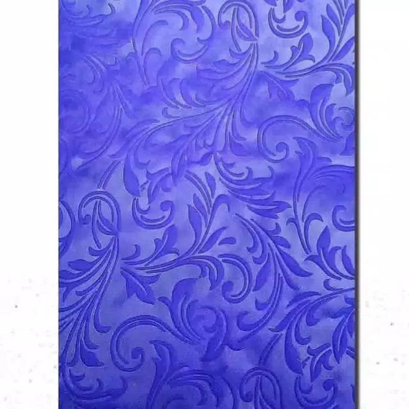 wallpaper dinding / wallpaper embos / wallpaper timbul warna ungu
