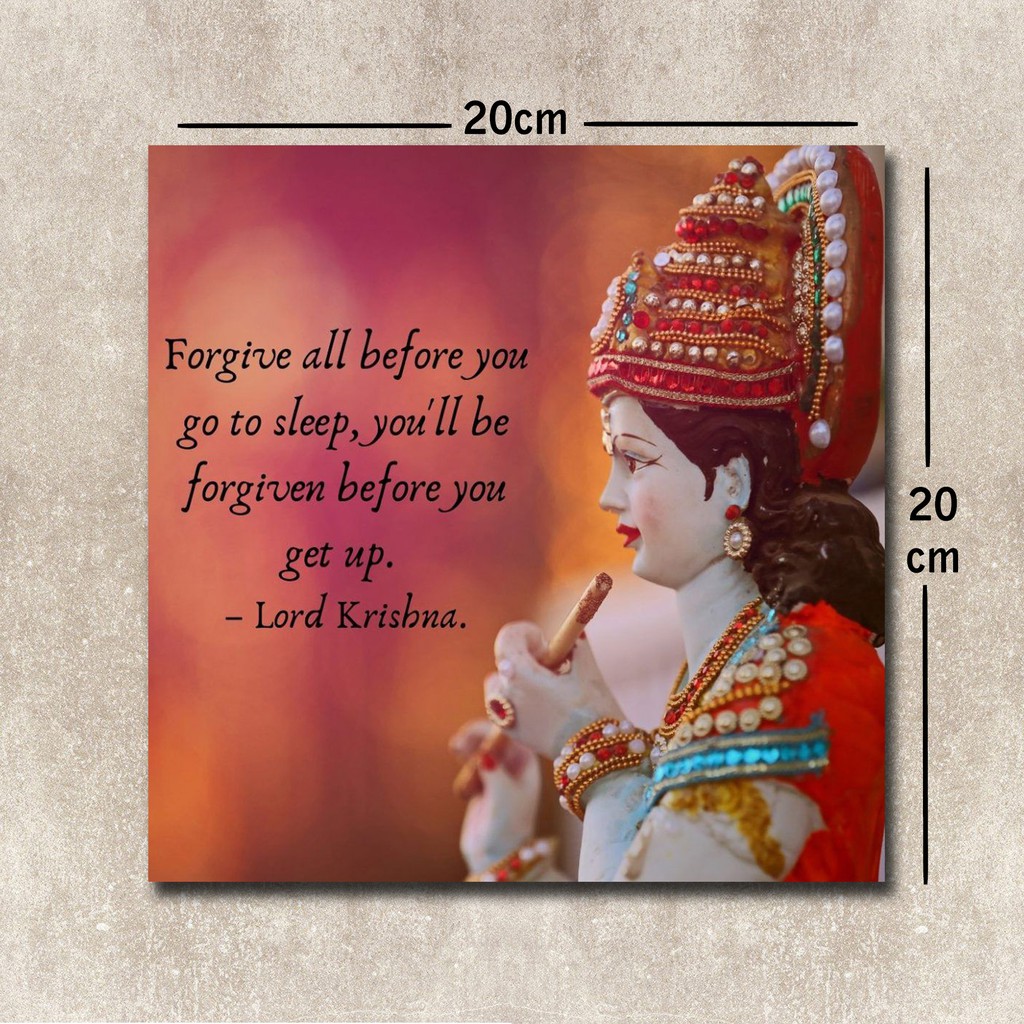 hiasandinding/Hindu/Motivasi/LordKrishna/Dekorasi/Walldecor/Pajangan