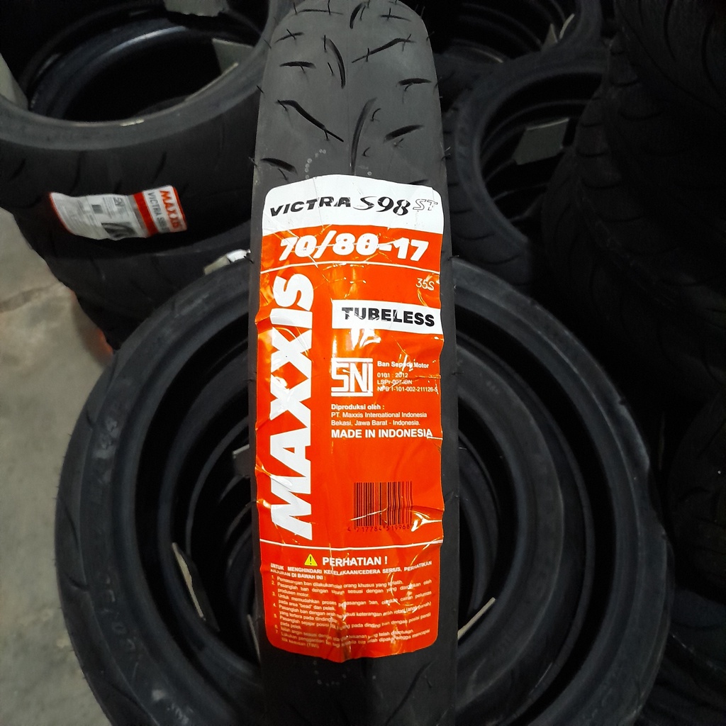 Ban motor bebek Maxxis Victra 70 80 17 tubeless