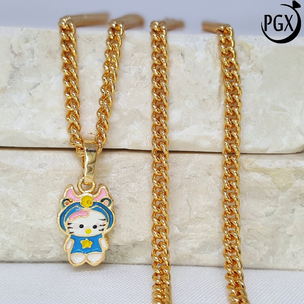 PGX Kalung Anak Perempuan Xuping Lapis Emas Aksesoris Fashion Perhiasan Premium - XA001