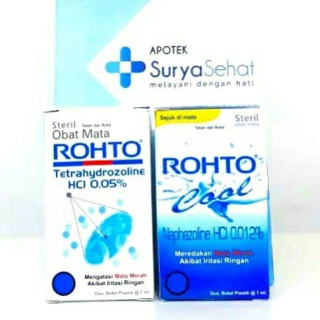 Obat Tetes Mata Rohto 7ml / Rohto Cool 7ml - Eye Drop