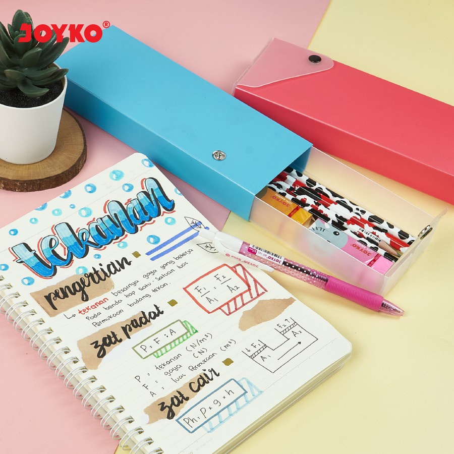 Pencil Case Kotak Tempat Pensil Joyko PC-0719-7