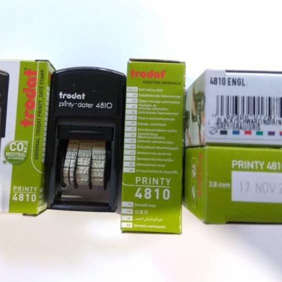 

Best - Trodat Printy Dater 4810 - Stempel Tanggal Trodat 3.8mm