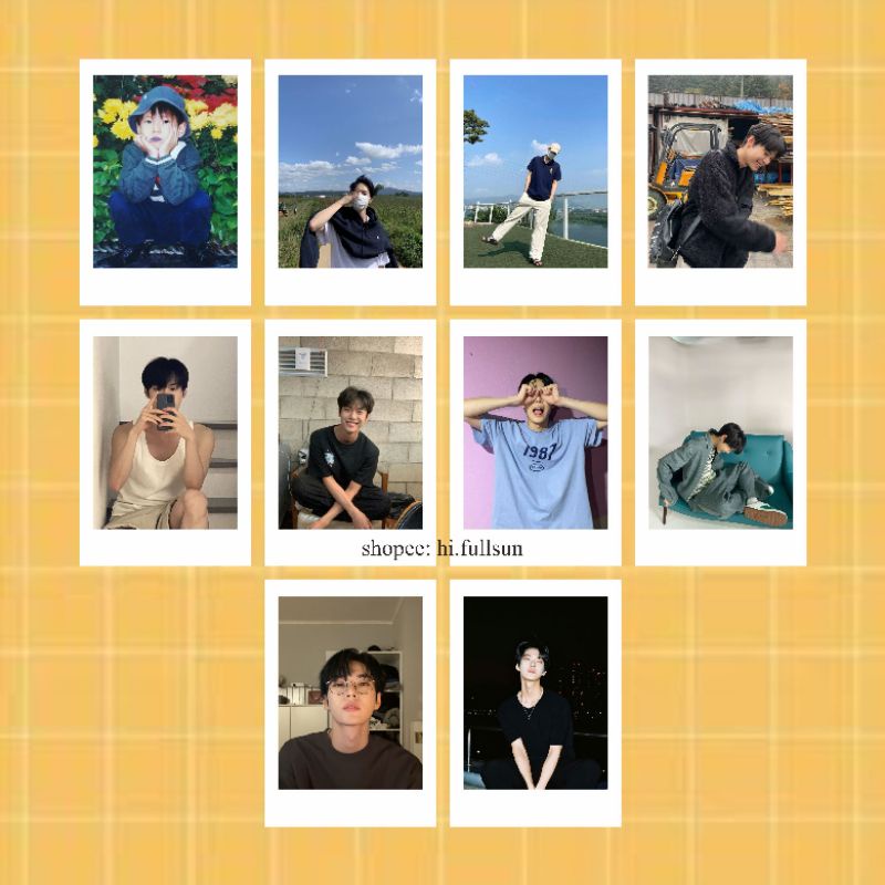 Polaroid NCT Boyfriend Material (isi 10 foto) Taeil Johnny Yuta Taeyong Doyoung Jungwoo Jaehyun Mark