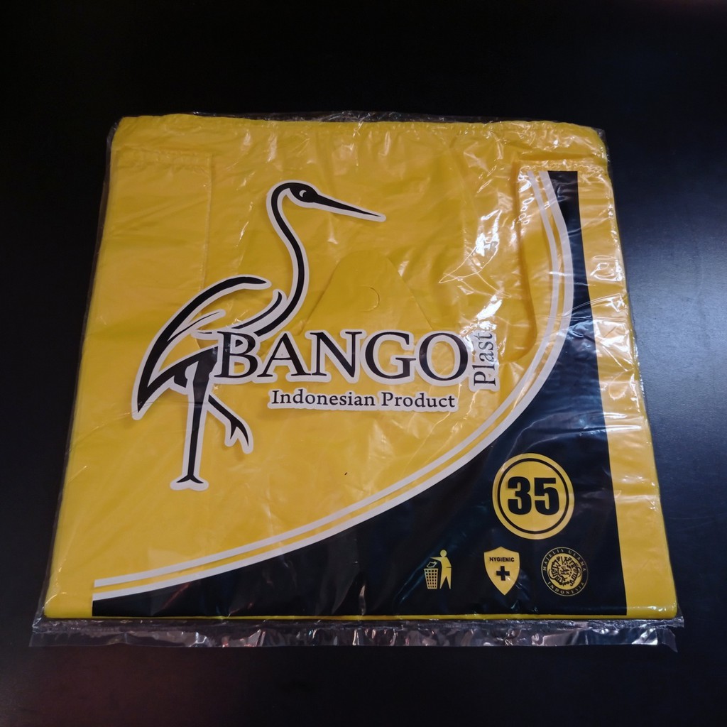 Bango 35 Kuning/Kantong Plastik Kuning/Kantong Kresek/Kantong HD