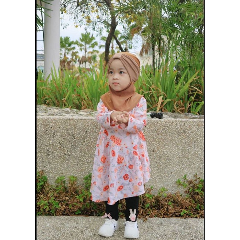 tunik clemira | dress anak perempuan violakids