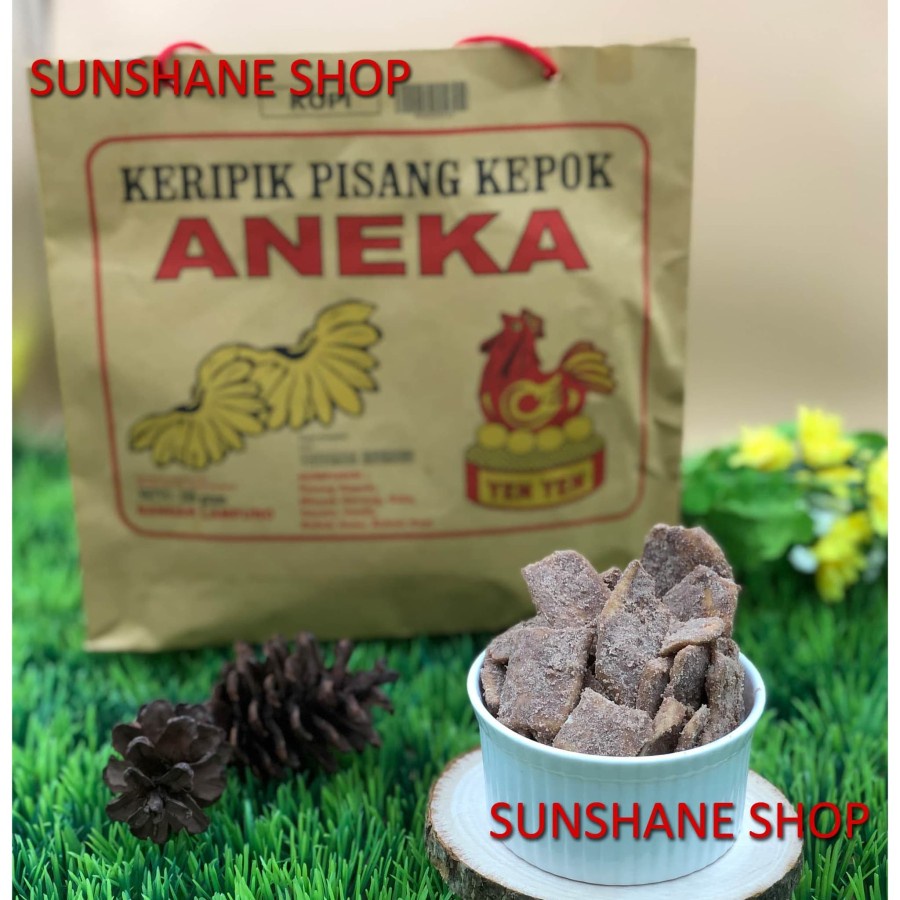 

kripik Keripik pisang kepok aneka yen-yen lampung - Susu