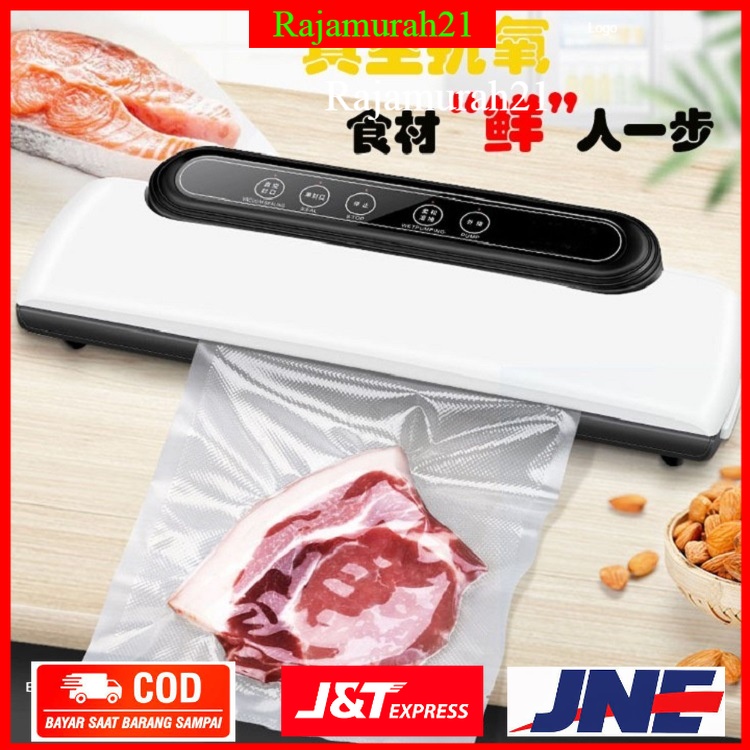 Ditim Vacuum Sealer Makanan Food Packing Machine - DTM-600 - Black White - 7ROT7UBV