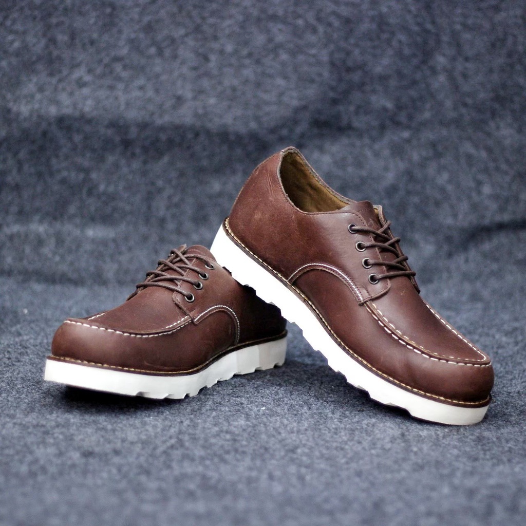 BURAY X SEPATU BOOTS PRIA OXFORD DEWASA WOLF KULIT PREMIUM CASUAL FORMAL BOOTS OXFORD PRIA KERJA PROYEK KANTOR GURU PNS PESTA RESMI NYAMAN || BOOT PRIA OXFORD BERKUALITAS 2022