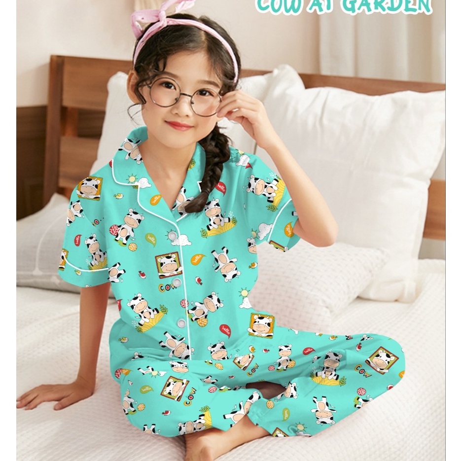 ciahaw Baju Tidur Anak Perempuan 3-10 Tahun/Pakaian Baju Tidur Anak Perempuan